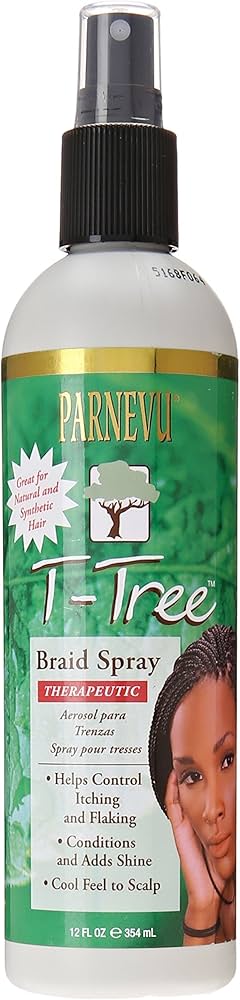 Parnevu Tea Tree Braid Sheen Spray 12oz