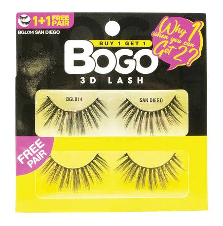 EBIN BOGO 3D Eyelashes - San Diego 014