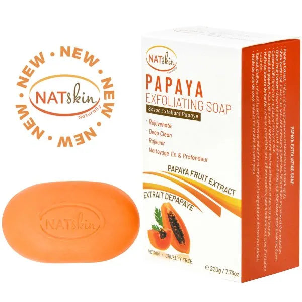 Natskin Papaya Exfoliating Soap 220g