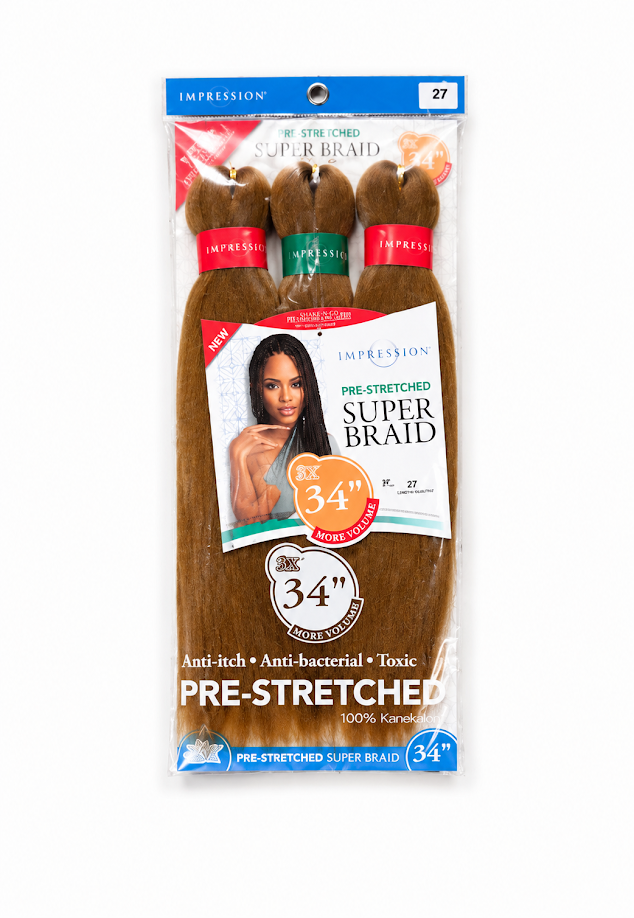 Impression Super Braid Pre-Stretched 3 x 34in