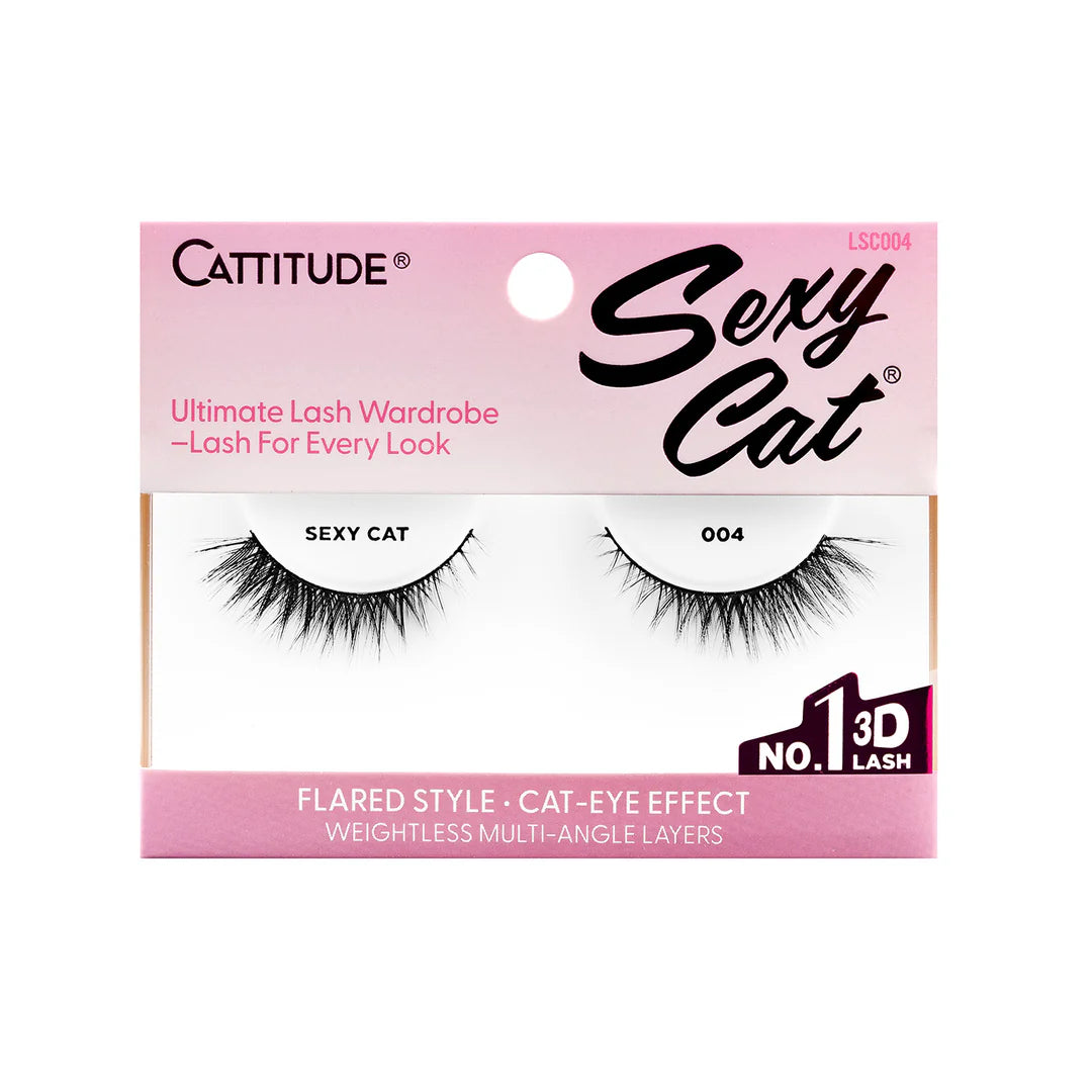 EBIN Cattitude Eyelashes - Sexy Cat 004