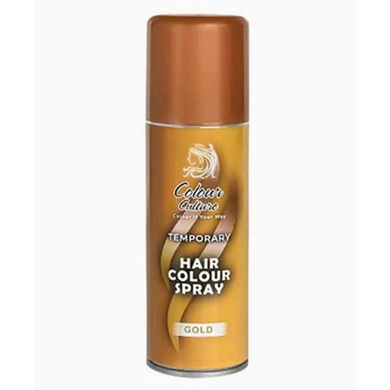 Colour Culture Temporary Hair Colour Spray Gold 125ml