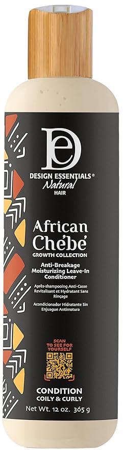Design Essentials African Chebe Anti Breakage Moisturising Leave in Conditioner 12oz