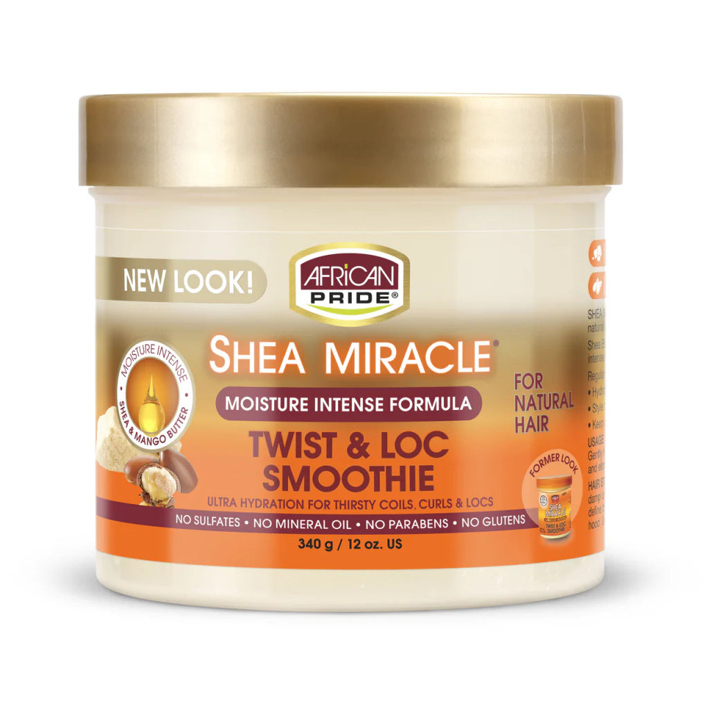African Pride Shea Miracle Twist and Loc Smoothie 12oz