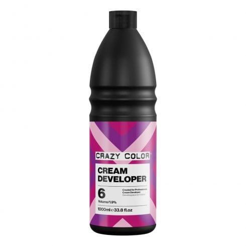 Crazy Colour Cream Developer 1.9% 6vol 1000ml