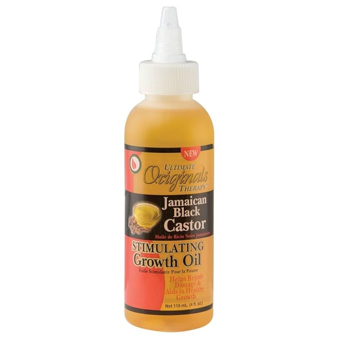 Africa's Best Ultimate Originals Jamaican Black Castor Growth Oil 4oz