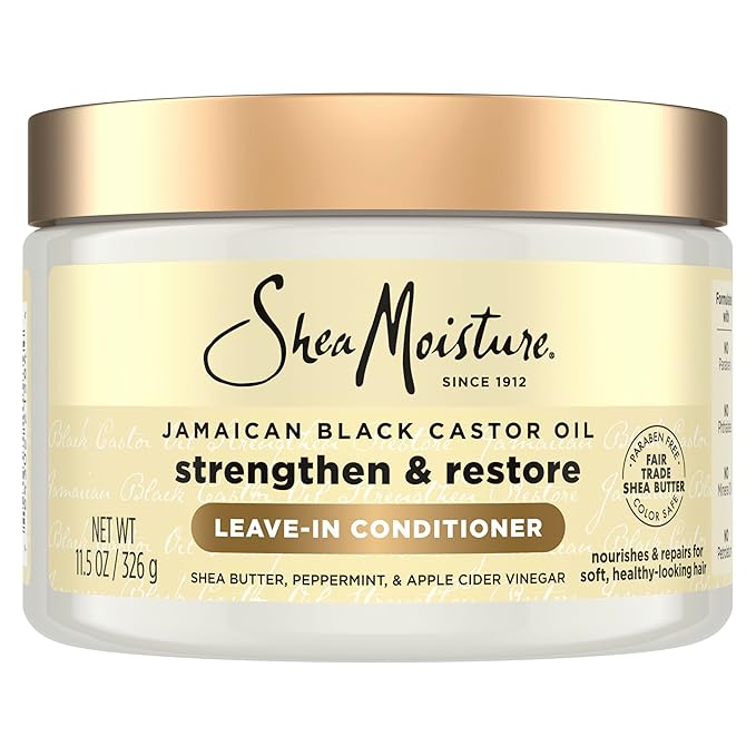 Shea Moisture Jamaican Black Castor Oil Leave in Conditioner 11.5oz