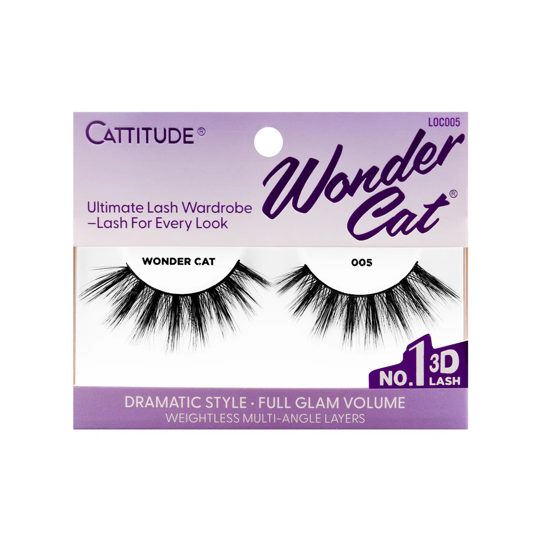 EBIN Cattitude Eyelashes - Wonder Cat 005