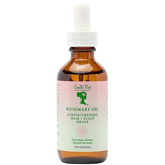 Camille Rose Rosemary Oil Strengthening Hair and Scalp Drops 1.9oz