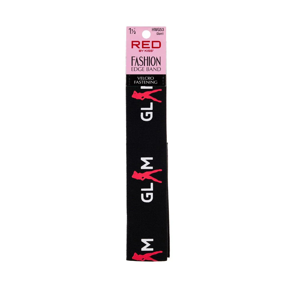 Red by Kiss Fashion Edge Band Wide 1 1/2in Glam1 HWG53