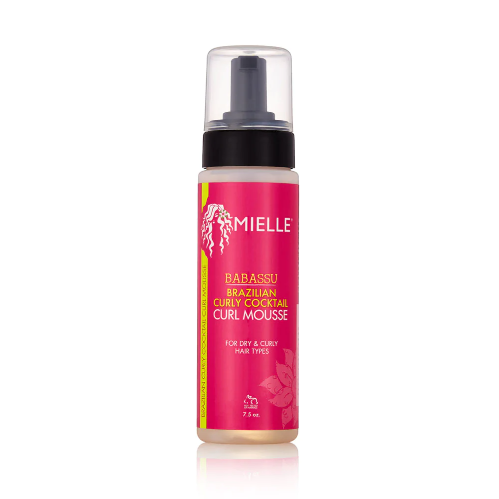 Mielle Brazilian Curly Cocktail Curl Mousse 7.5oz