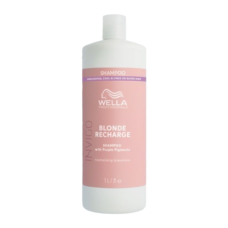Wella Invigo Blonde Recharge Cool Shampoo 1L