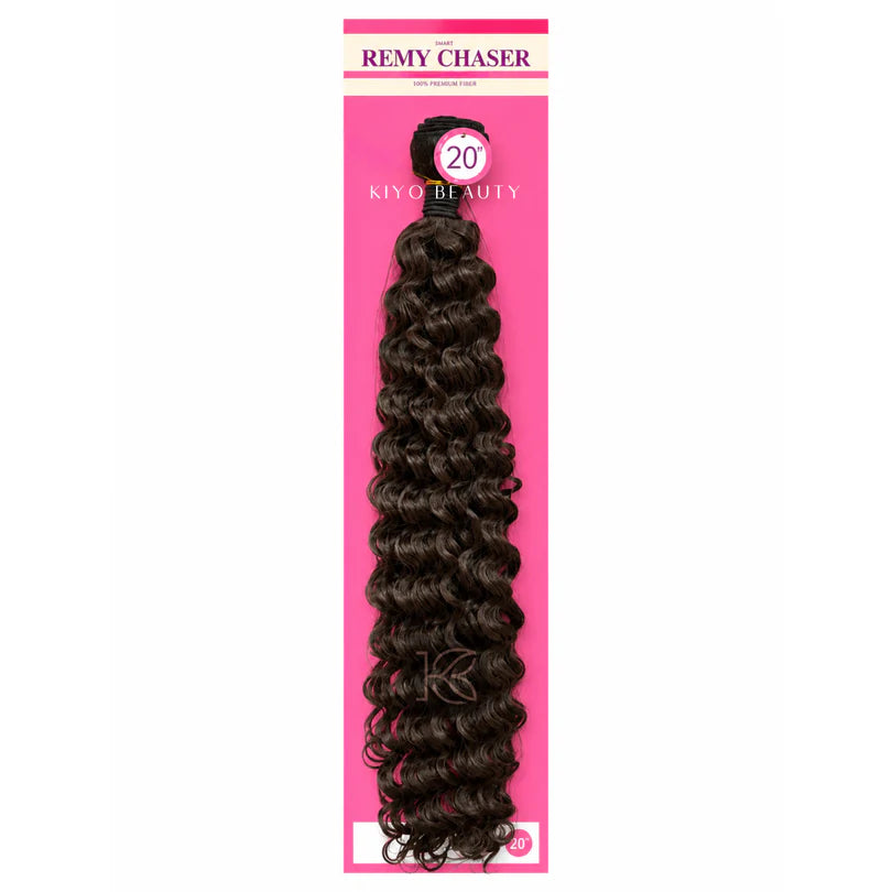 Remy Chaser Premium Synthetic Weave - Deep Wave 20'' Natural Brown