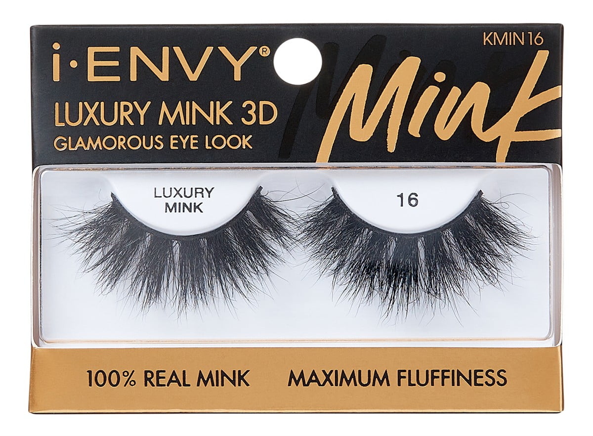 i Envy by Kiss Luxury Mink 3D Eyelashes 16