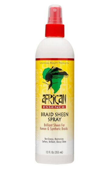 African Essence Braid Sheen Spray 12oz