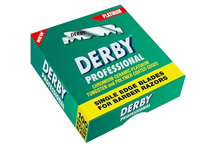 Derby Professional Single Edge Razor Blades 100pc