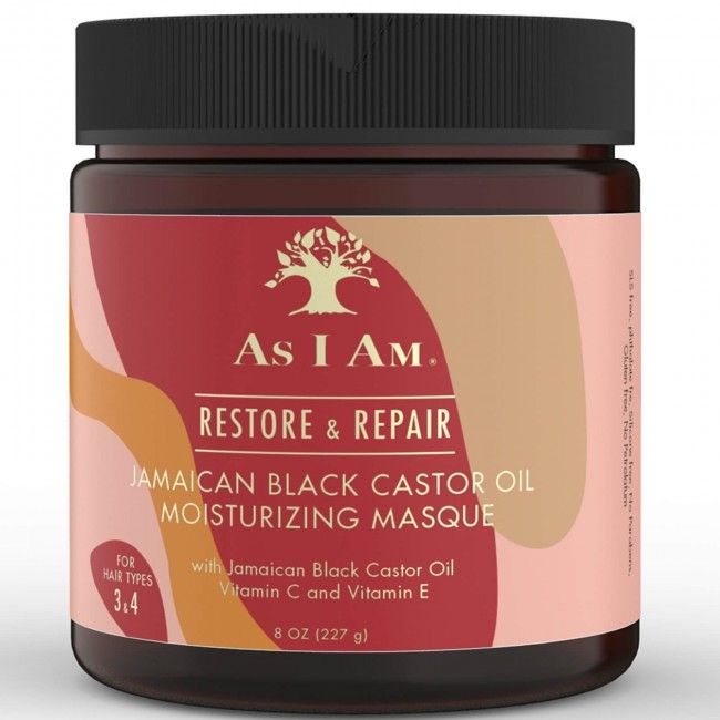 As I Am Jamaican Black Castor Oil Moisturising Masque 8oz