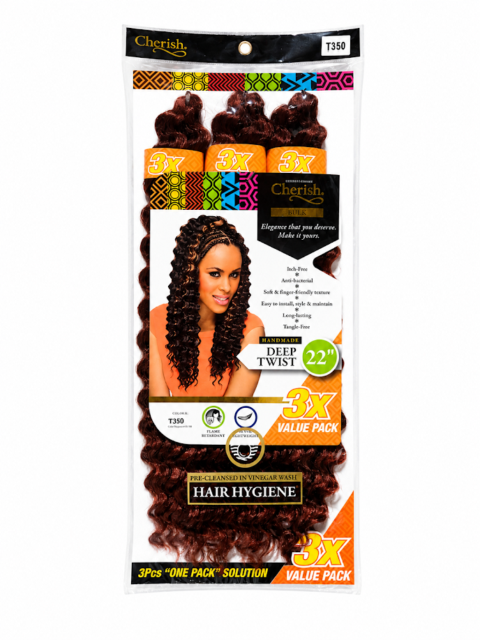 Cherish Deep Twist Bulk 22in 3x Value Pack