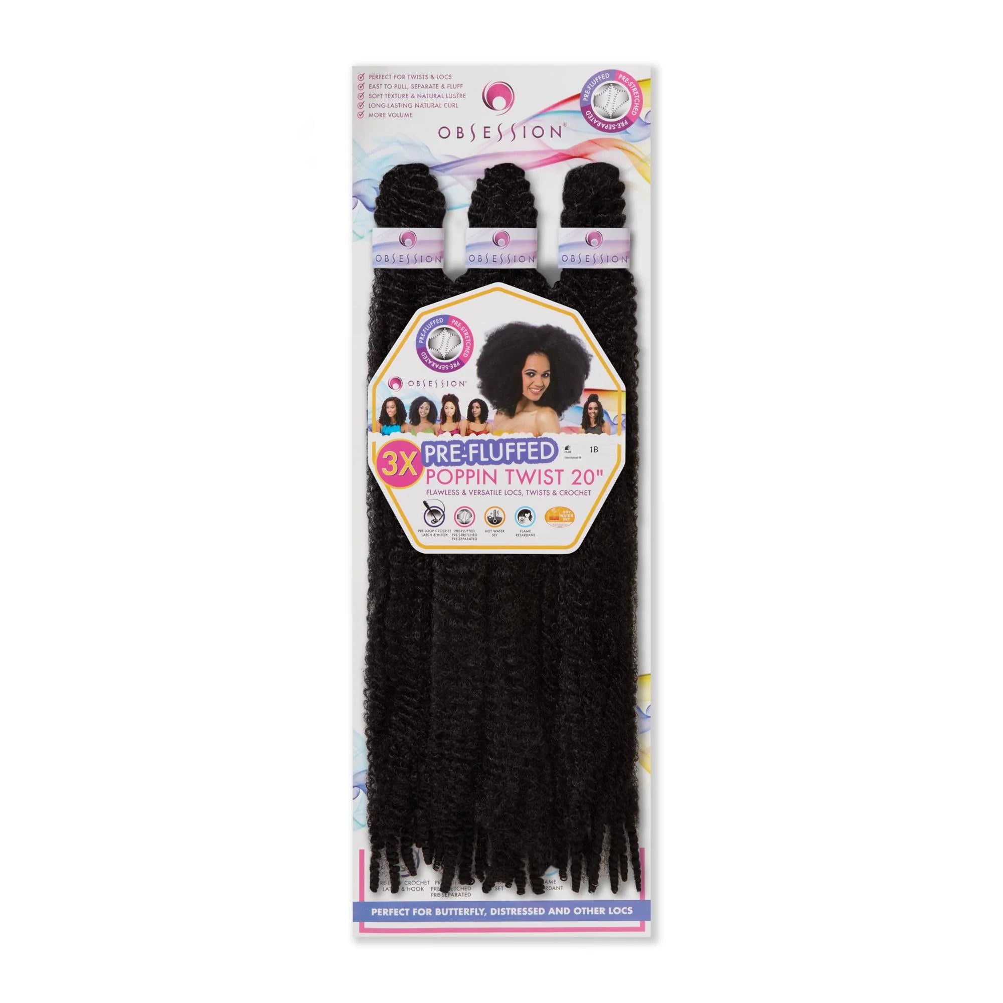Obsession 3x Poppin Twist Bulk 20in