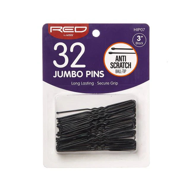 Red by Kiss Hair Pins Jumbo 32pc 3in HIP07