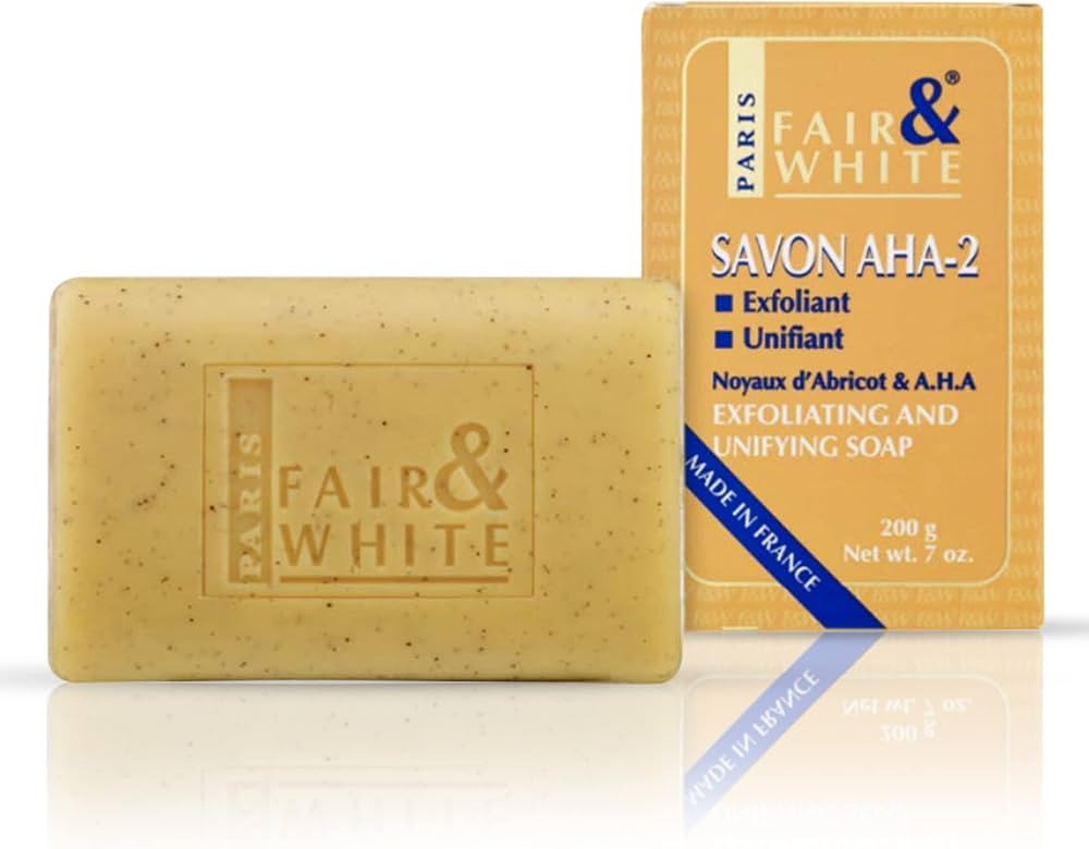 Fair and White AHA Exfoliating and Unifying Soap 200g