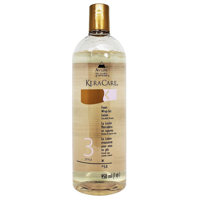 Keracare Foam Wrap Set Lotion Regular Hold 950ml