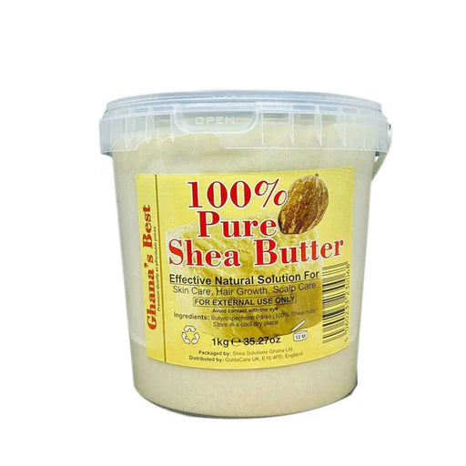 Ghana's Best Easy Melt Shea Butter (White) 1kg