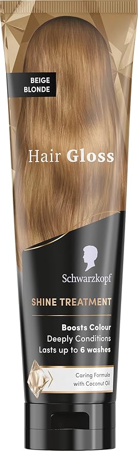 Schwarzkopf Hair Gloss Shine Treatment - Beige Blonde 150ml