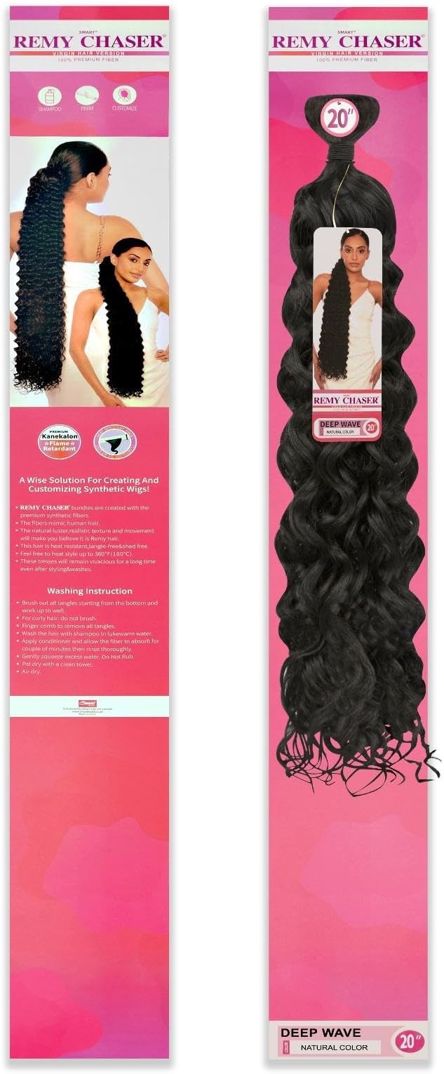 Remy Chaser Premium Synthetic Weave - Body Wave 20'' Natural Colour