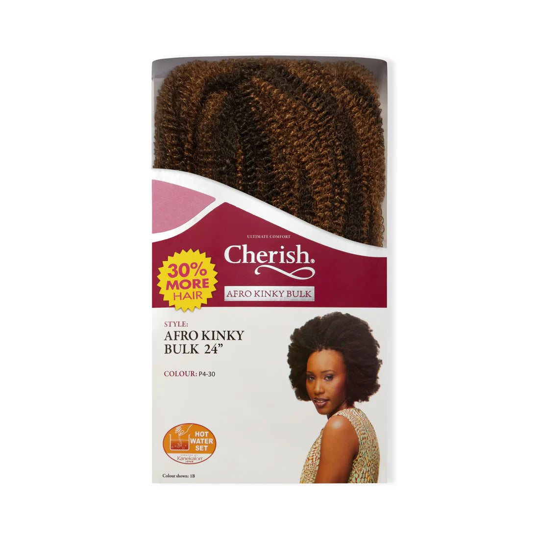 Cherish Afro Kinky Bulk 24in