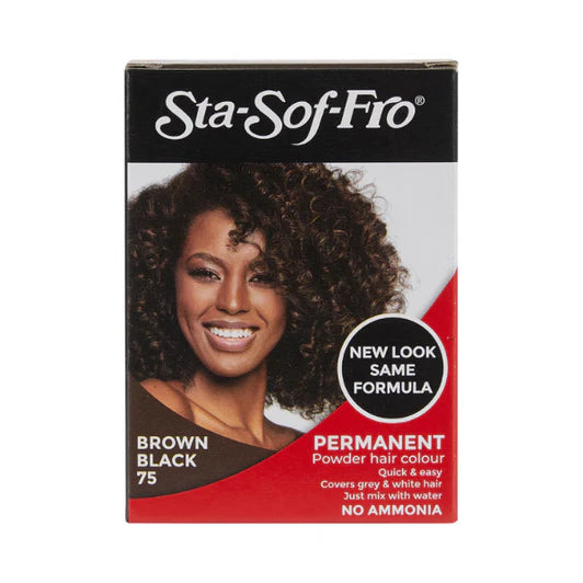 Sta Sof Fro Powder Hair Colour Brown Black