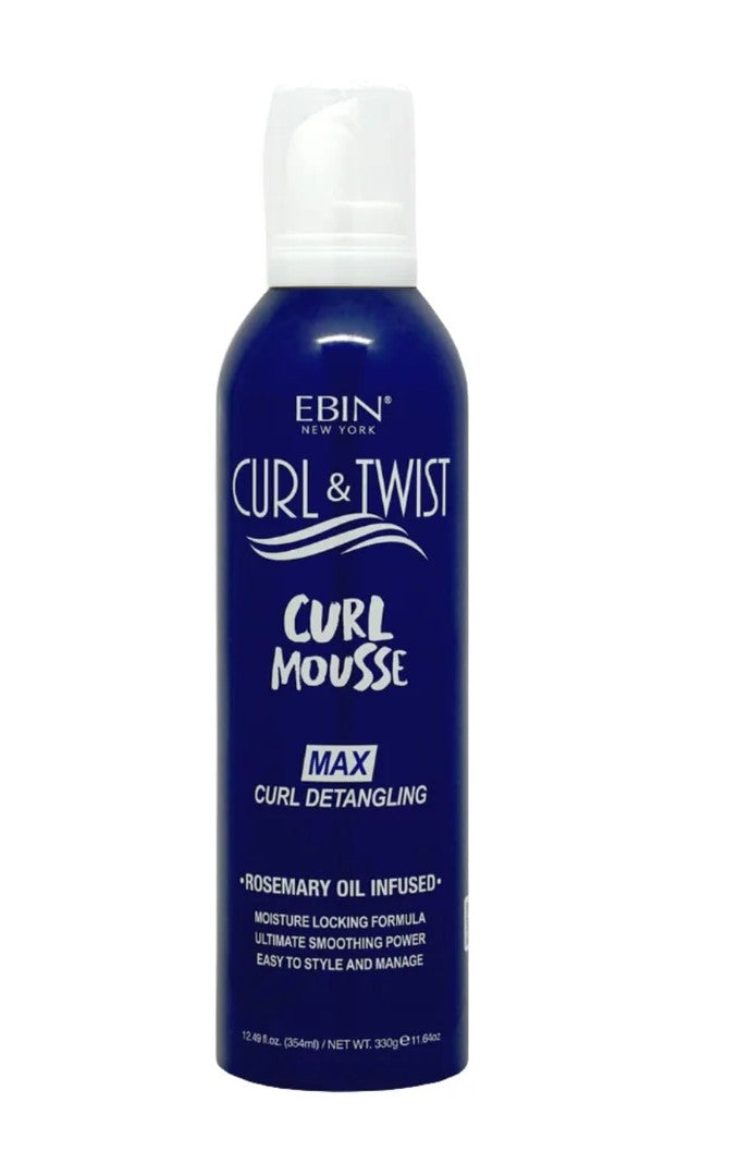 EBIN Curl and Twist Curl Mousse Max Curl Detangling 354ml