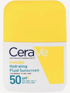 CeraVe Invisible Hydrating Fluid Sunscreen SPF 50 50ml