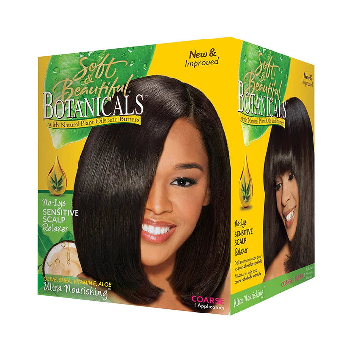 Soft and Beautiful Botanicals Relaxer Kit Coarse
