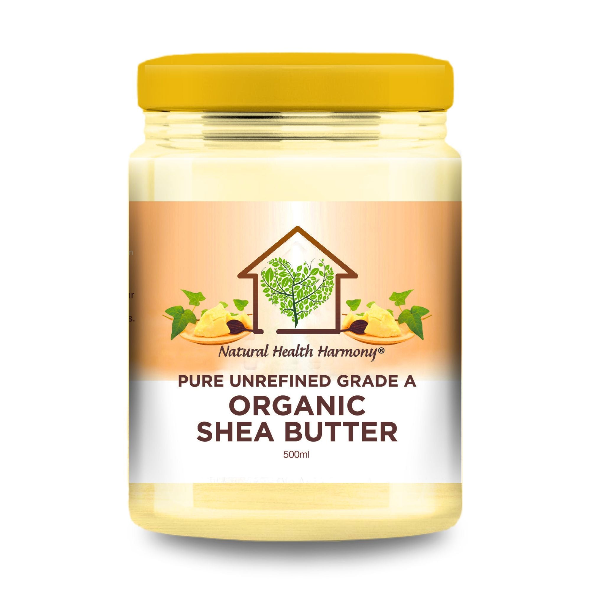 Natural Health Harmony Organic Shea Butter 500ml