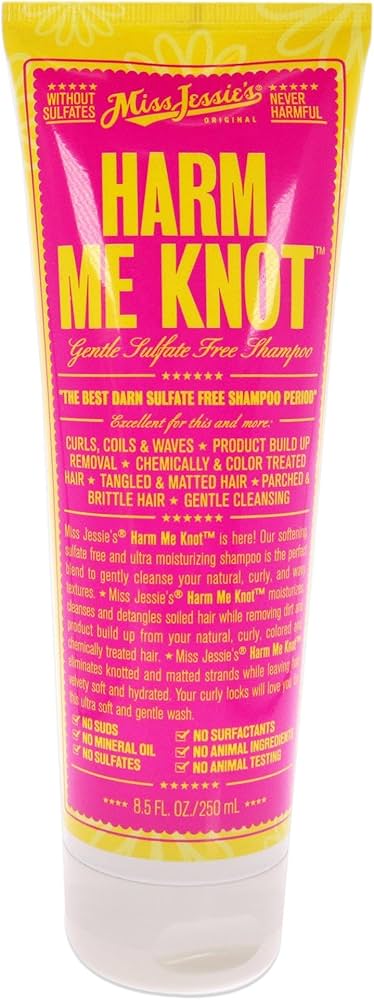 Miss Jessies Harm Me Knot Sulfate Free Shampoo 8.5oz