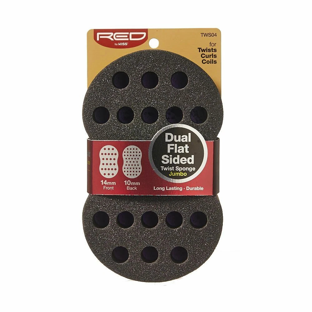 Red by Kiss Twist Sponge Jumbo Flat TWS04
