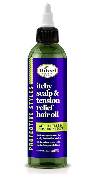 Difeel Protective Styles Itchy Scalp Tension Relief Hair Oil 8oz
