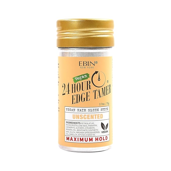 EBIN Vegan 24hr Edge Tamer Sleek Stick Unscented 75g