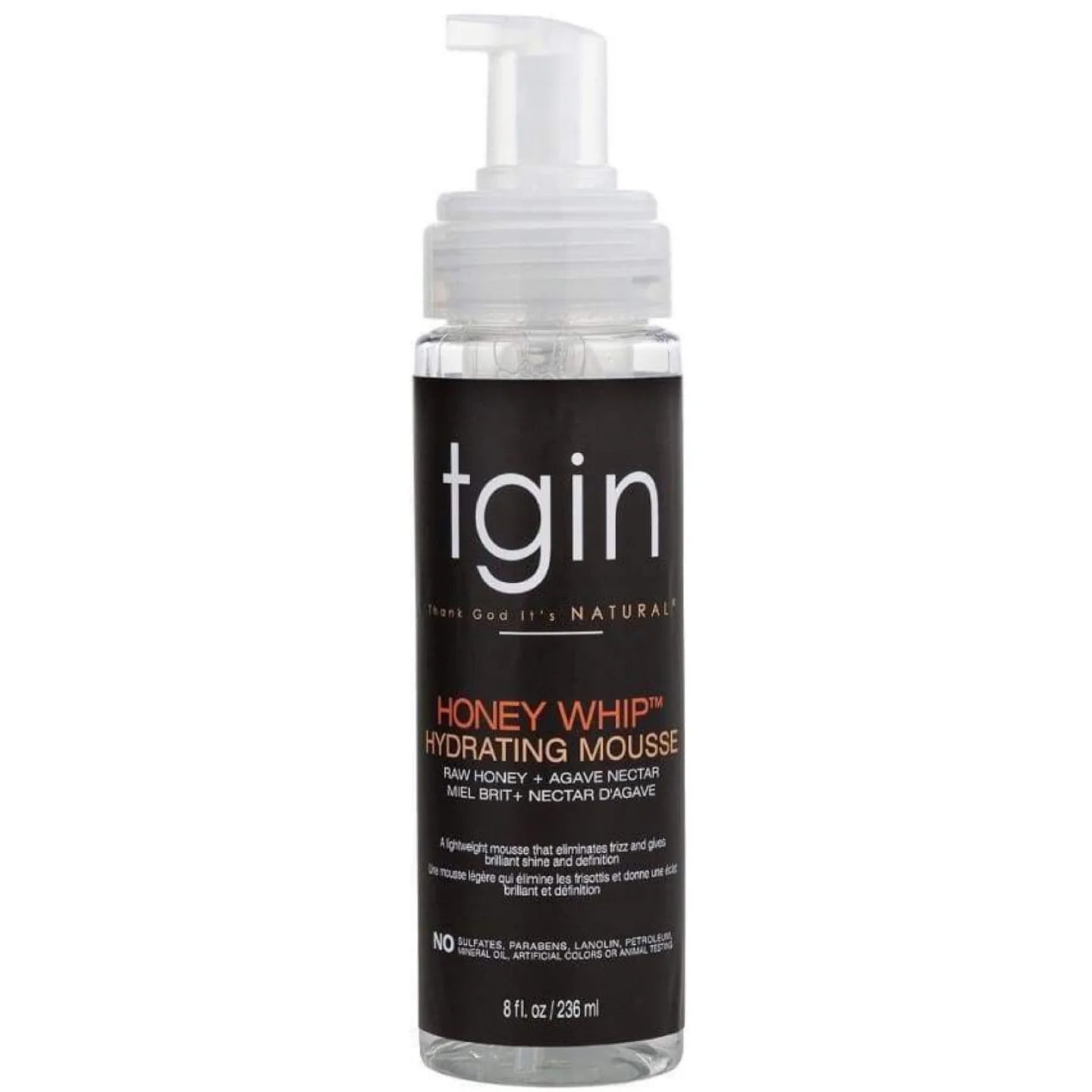 TGIN Honey Whip Hydrating Mousse 8oz