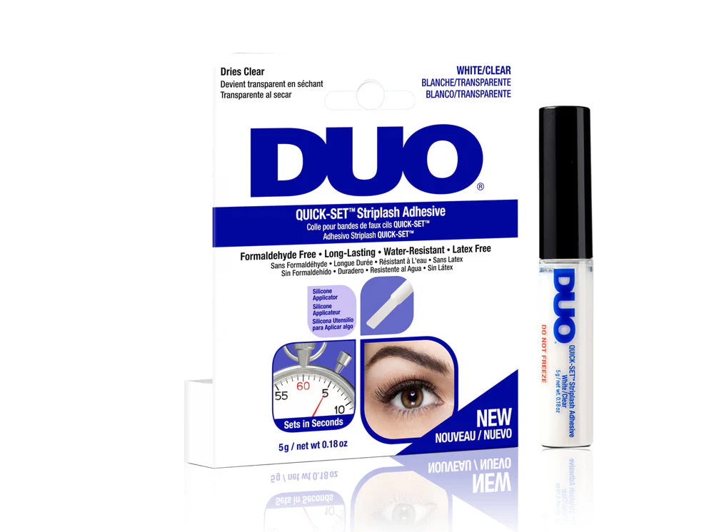 Duo Quick Set Striplash Adhesive - White 5g