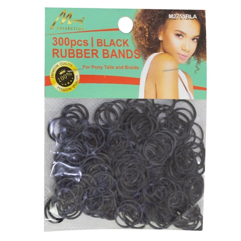Murry Collection 300 Rubber Bands Black M2751BLA