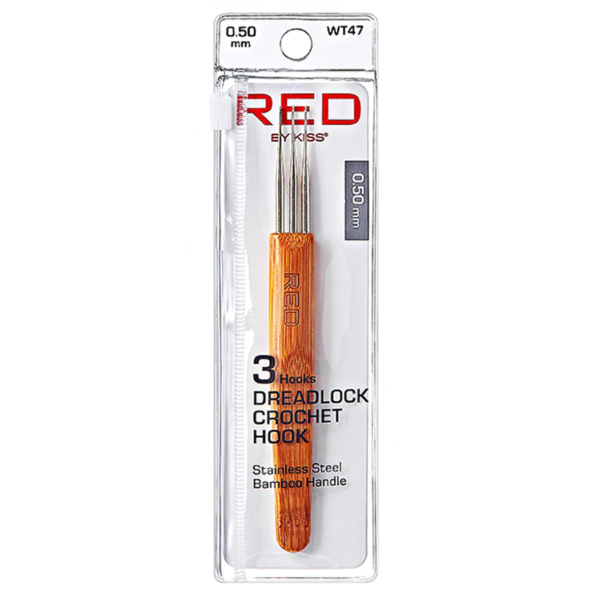 Red by Kiss Dreadlock Crochet Hook 0.50mm 3 Hooks WT47