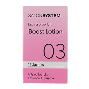 Salon System Lash and Brow Lift Boost Lotion 03 15 Sachets
