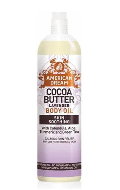 American Dream Cocoa Butter Lavender Body Oil 200ml