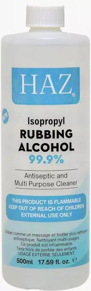 Haz Rubbing Alcohol 99.9% 500ml
