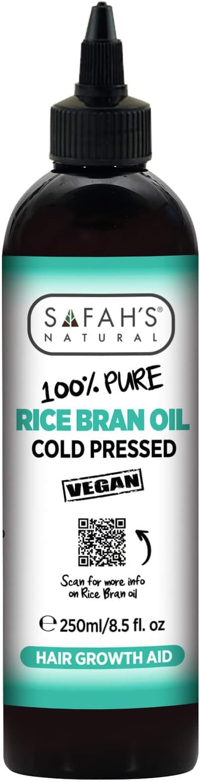 Safahs Natural Pure Rice Bran Oil 250ml