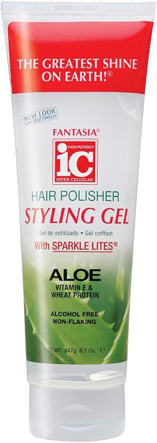 Fantasia IC Aloe Hair Polisher Styling Gel Tube 8.7oz