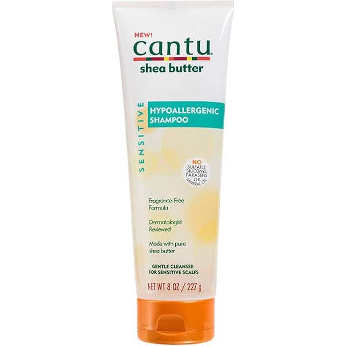 Cantu Sensitive Hypoallergenic Shampoo 8oz