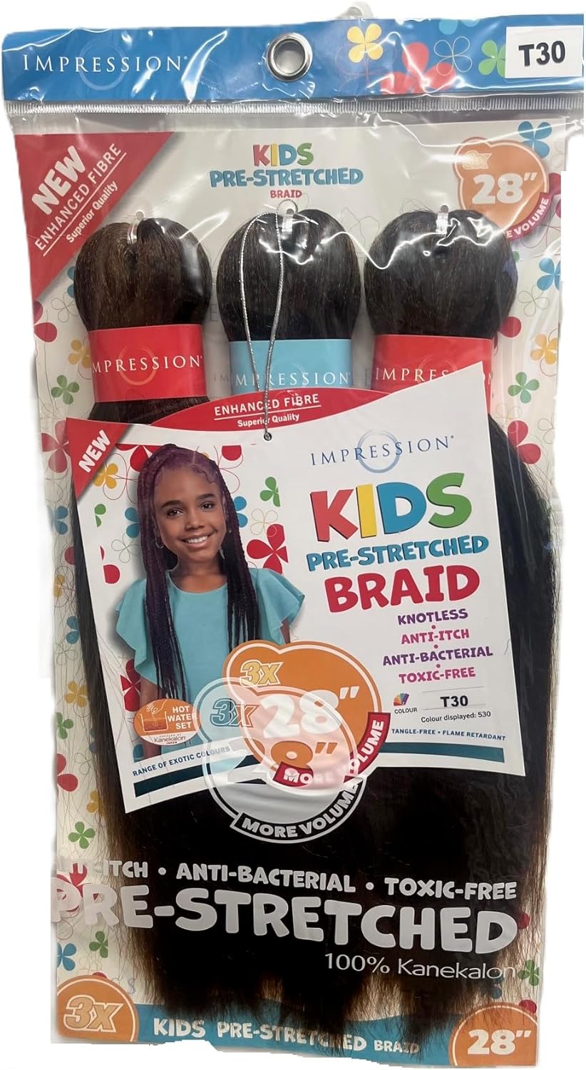Impression Kids Pre-Stretched Braid 3 x 28in